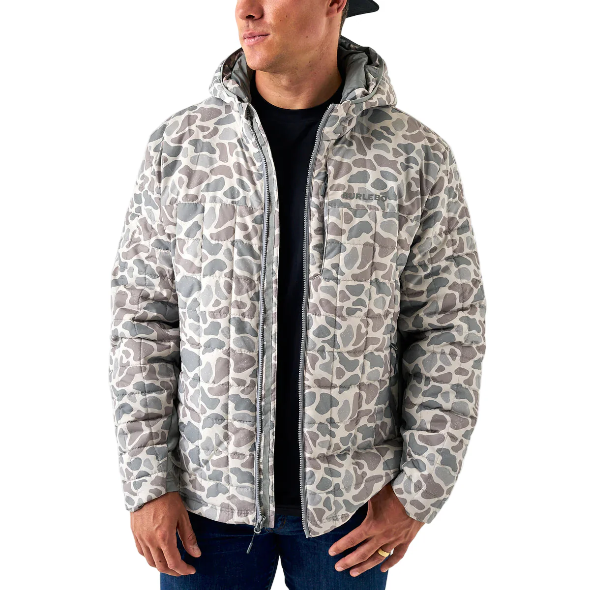 Men's Burlebo Classic Deer Camo Puffer Jacket PJACK-CDC
