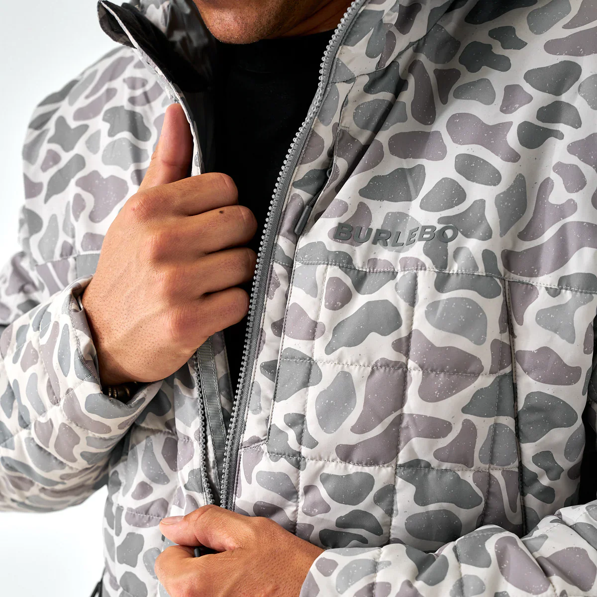 Men's Burlebo Classic Deer Camo Puffer Jacket PJACK-CDC - Image 4