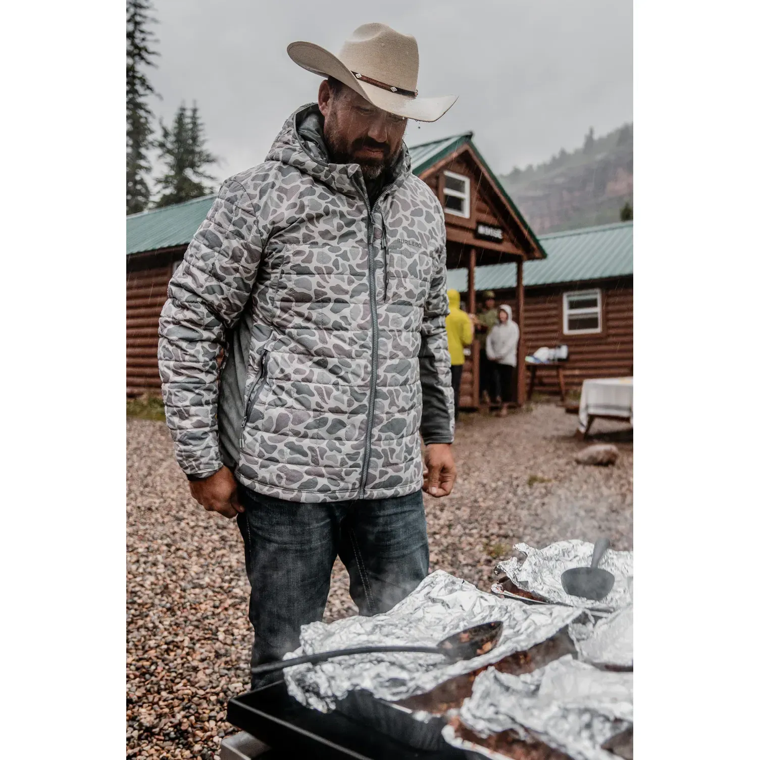 Men's Burlebo Classic Deer Camo Puffer Jacket PJACK-CDC - Image 7