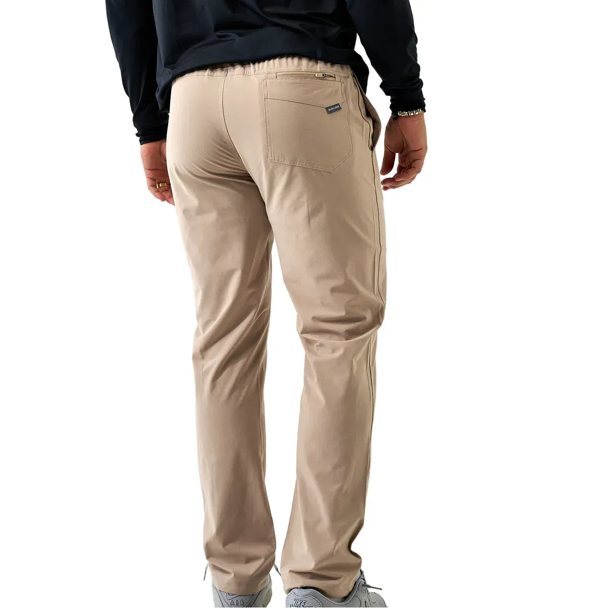 Men's Burlebo Cobblestone Khaki Performance Pants PRANT-CK - Image 2