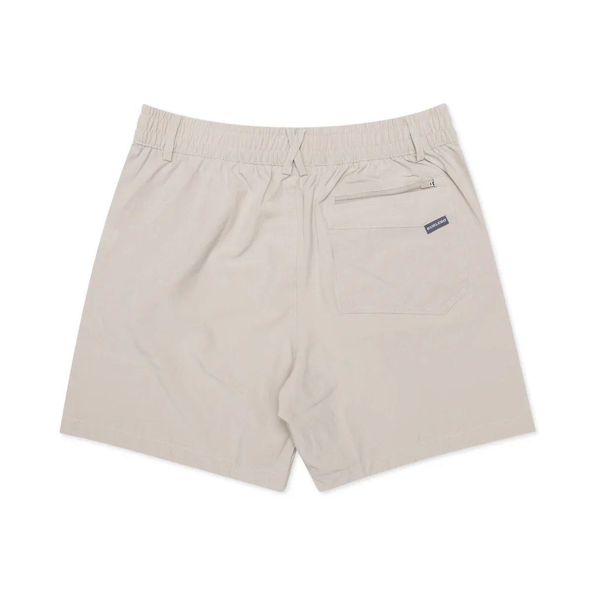 Men's Burlebo Everyday Short - Light Khaki - American Flag Pocket ES-LK-AF - Image 2