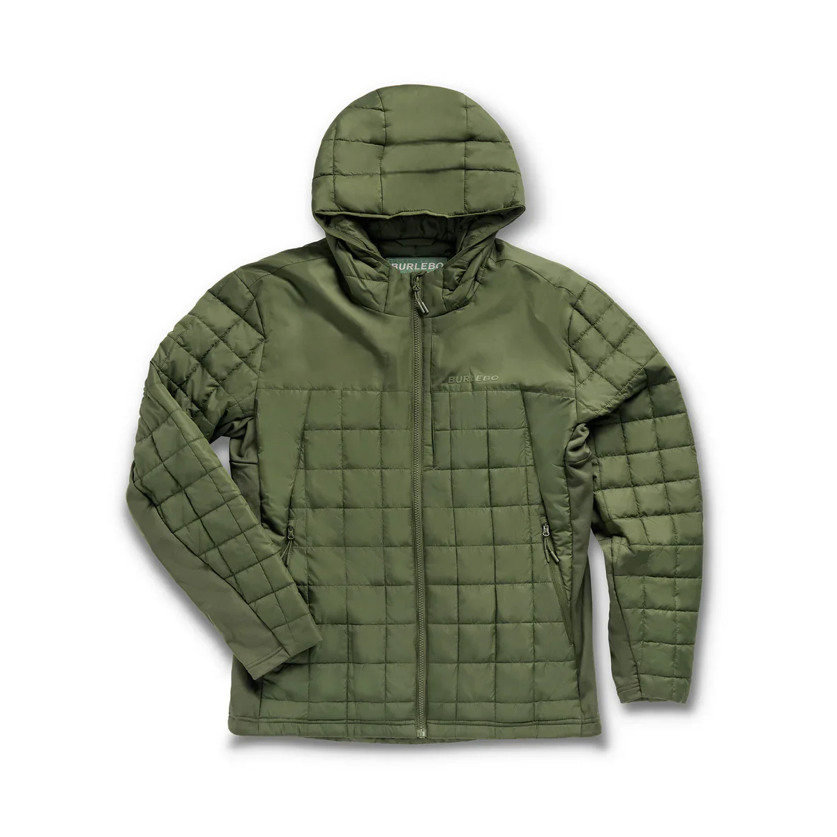 Men's Burlebo Mallard Green Puffer Jacket PJACK-MG - Image 4
