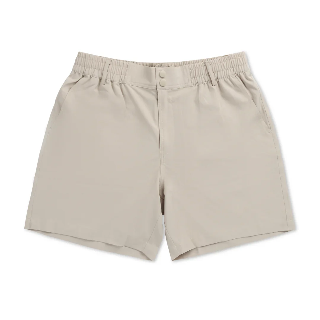 Men's Burlebo Old Glory Pocket Light Khaki Everyday Shorts ES-LK-OLDG - Image 4