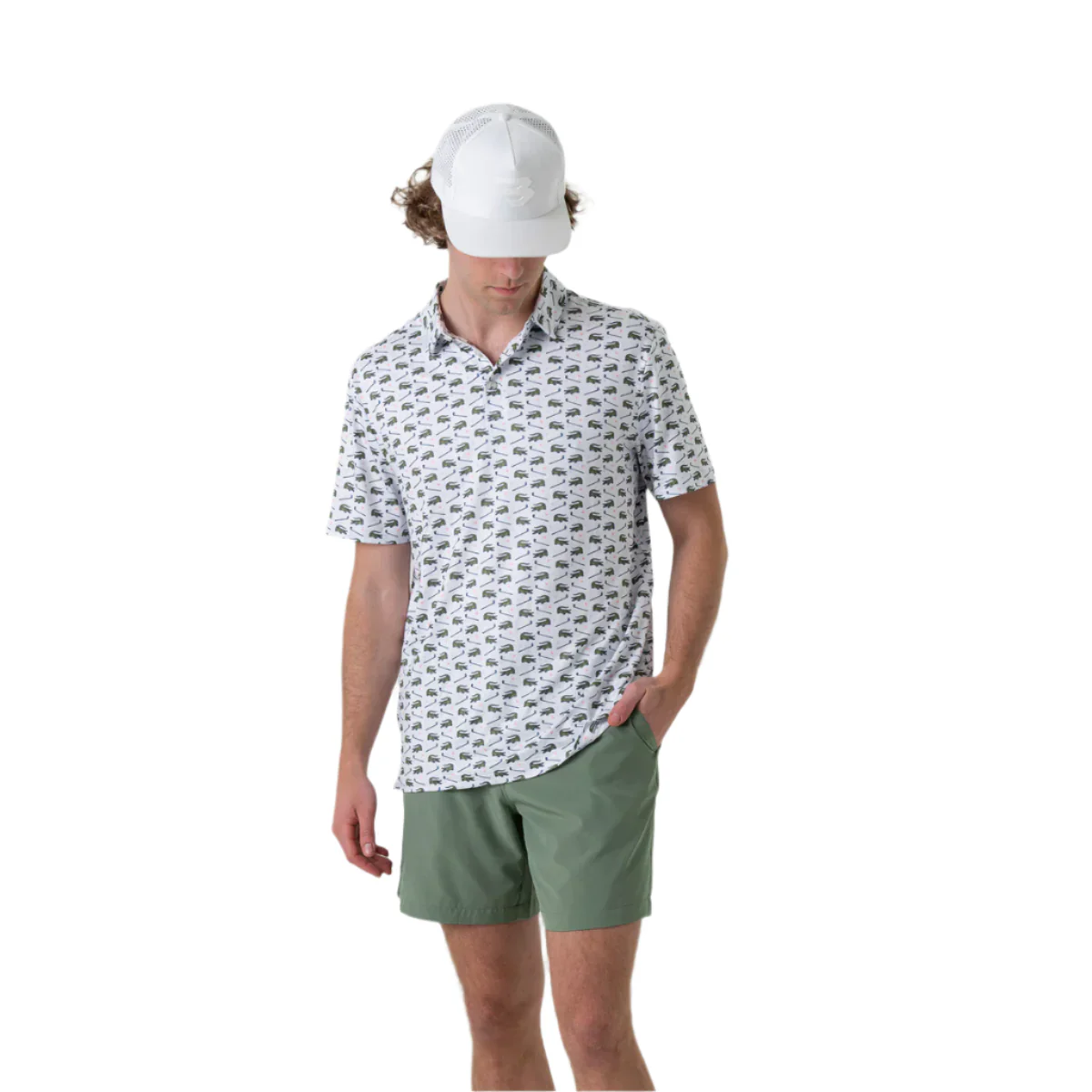 Men's Burlebo Performance Polo - Tap It In PP-TAPII - Image 5