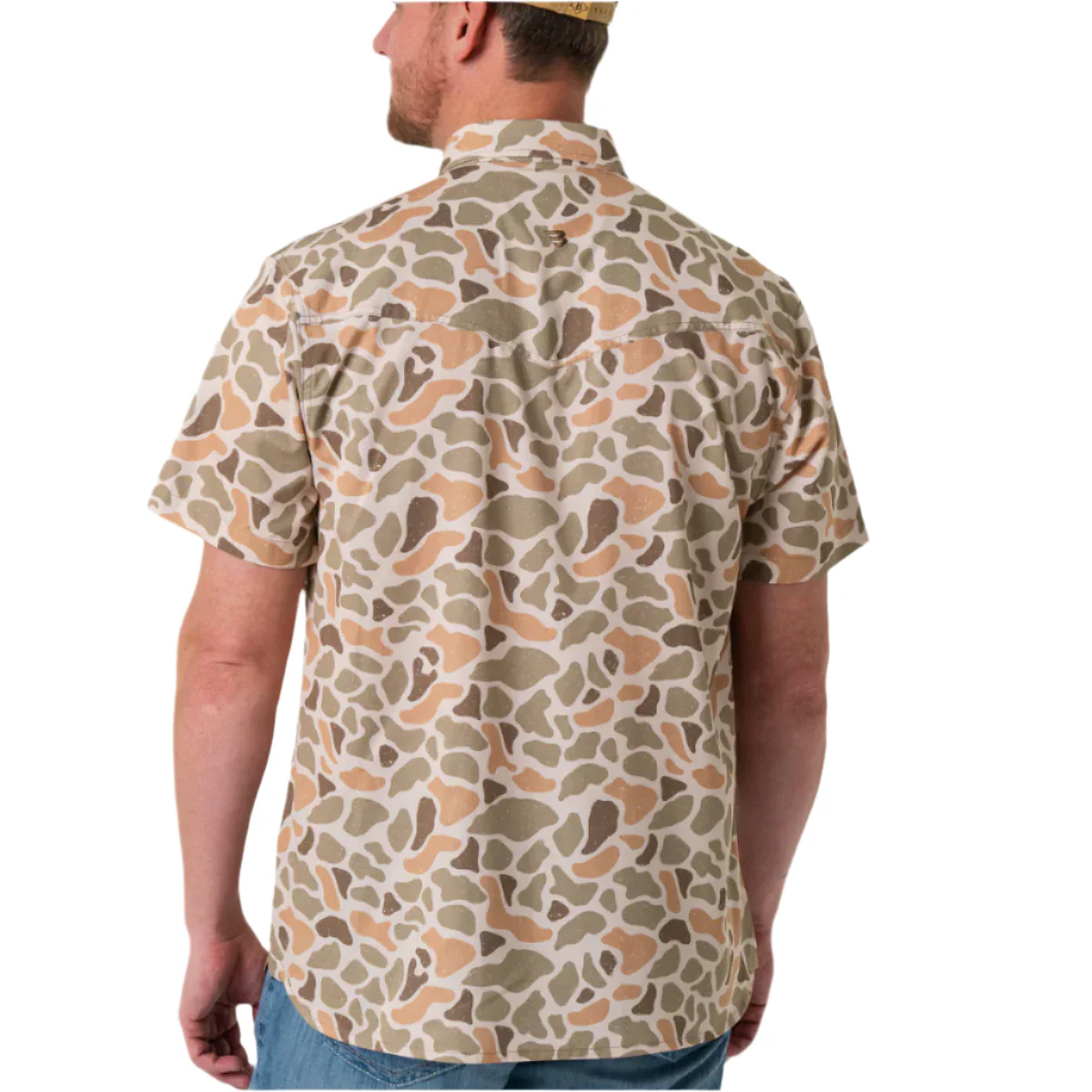 Men's Burlebo Performance Western Shirt - Venado Camo PWS-VENC - Image 4