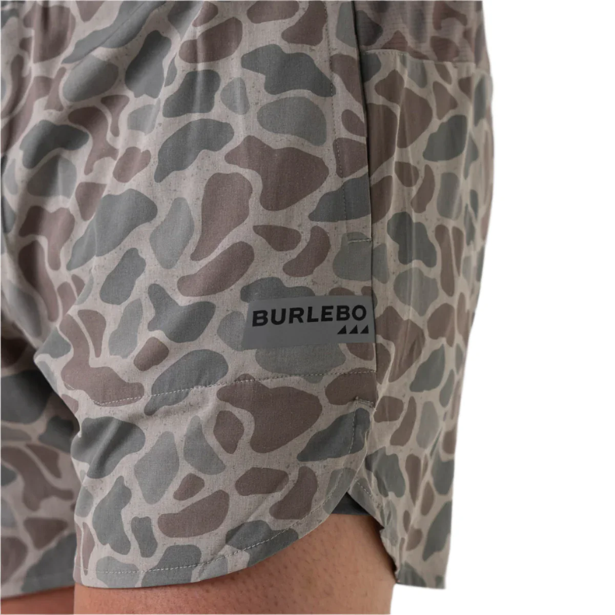Men's Burlebo Training Short - Deer Camo RUNS-CDC - Image 6