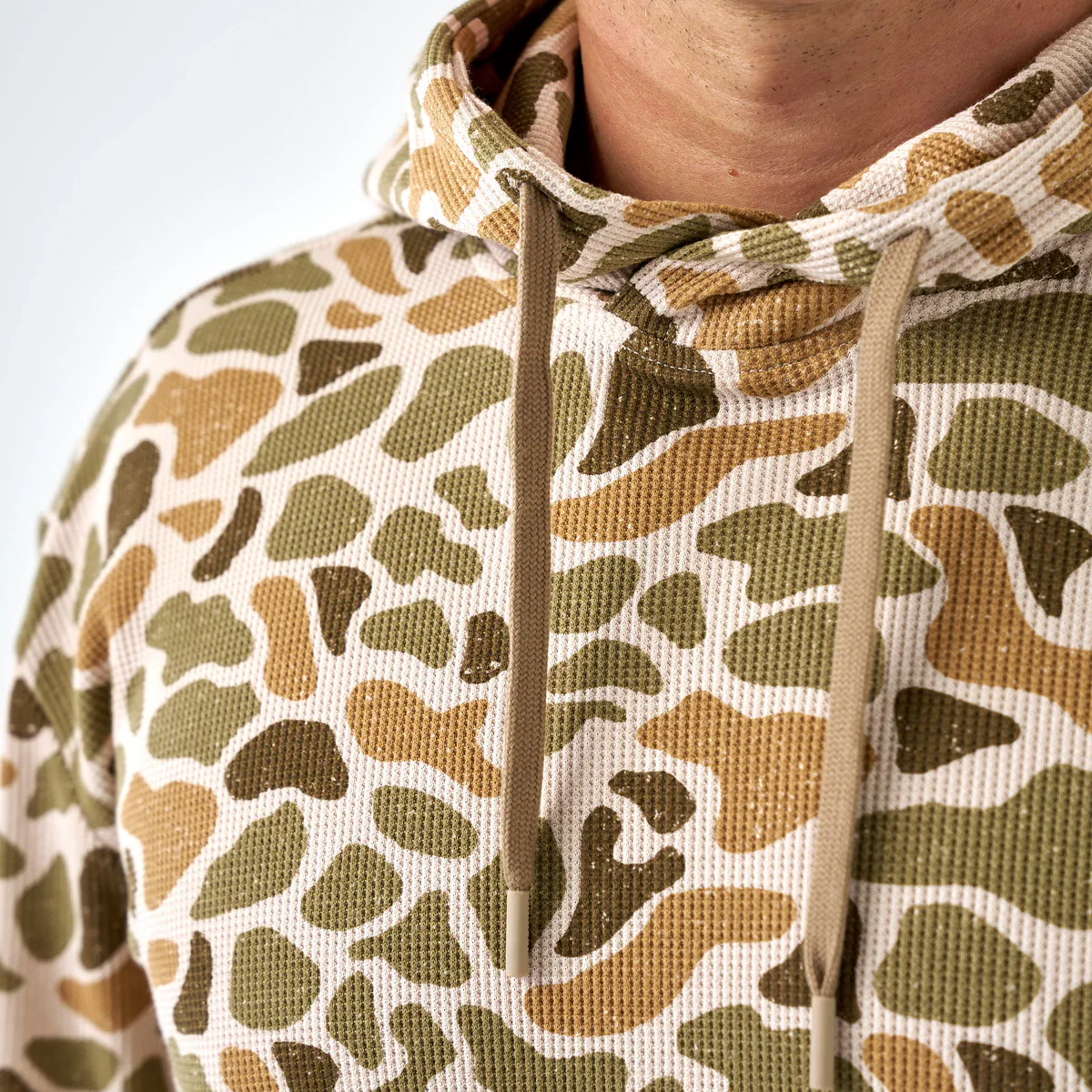 Men's Burlebo Venado Camo Thermal Hoodie TH-VENC - Image 2