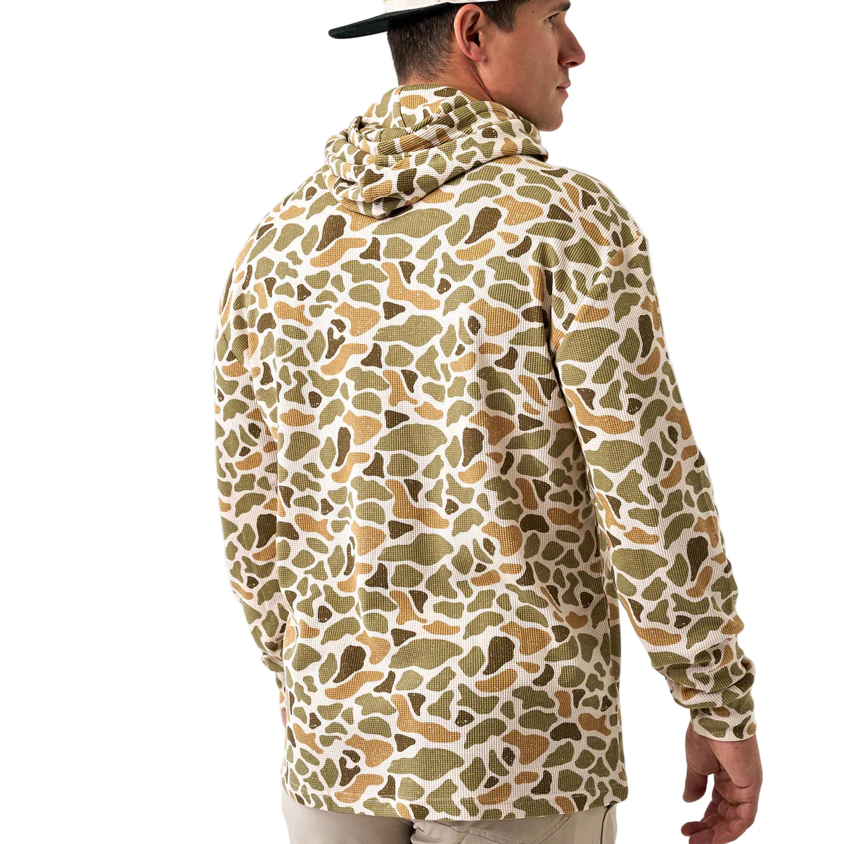 Men's Burlebo Venado Camo Thermal Hoodie TH-VENC - Image 3
