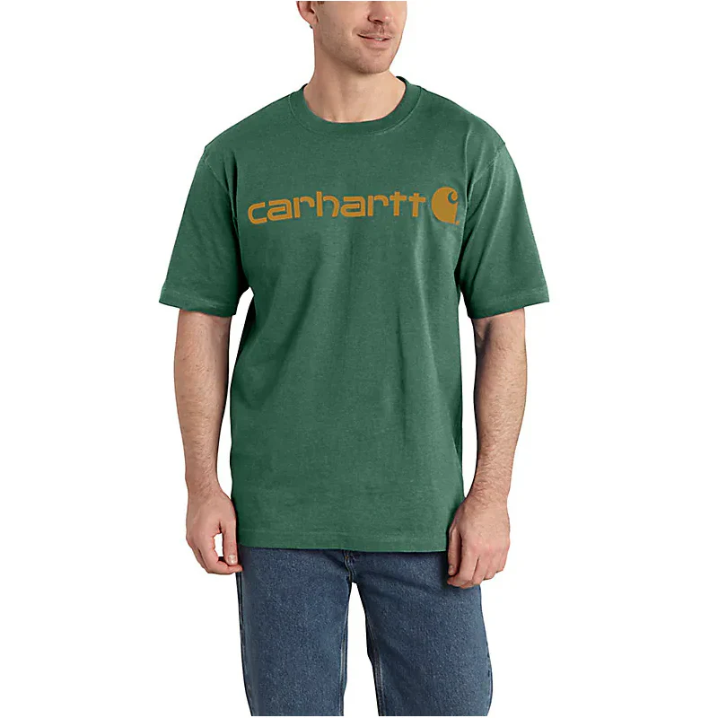 Men's Carhartt Loose Fit Short Sleeve Logo Graphic T-shirt - Green K195-GI0