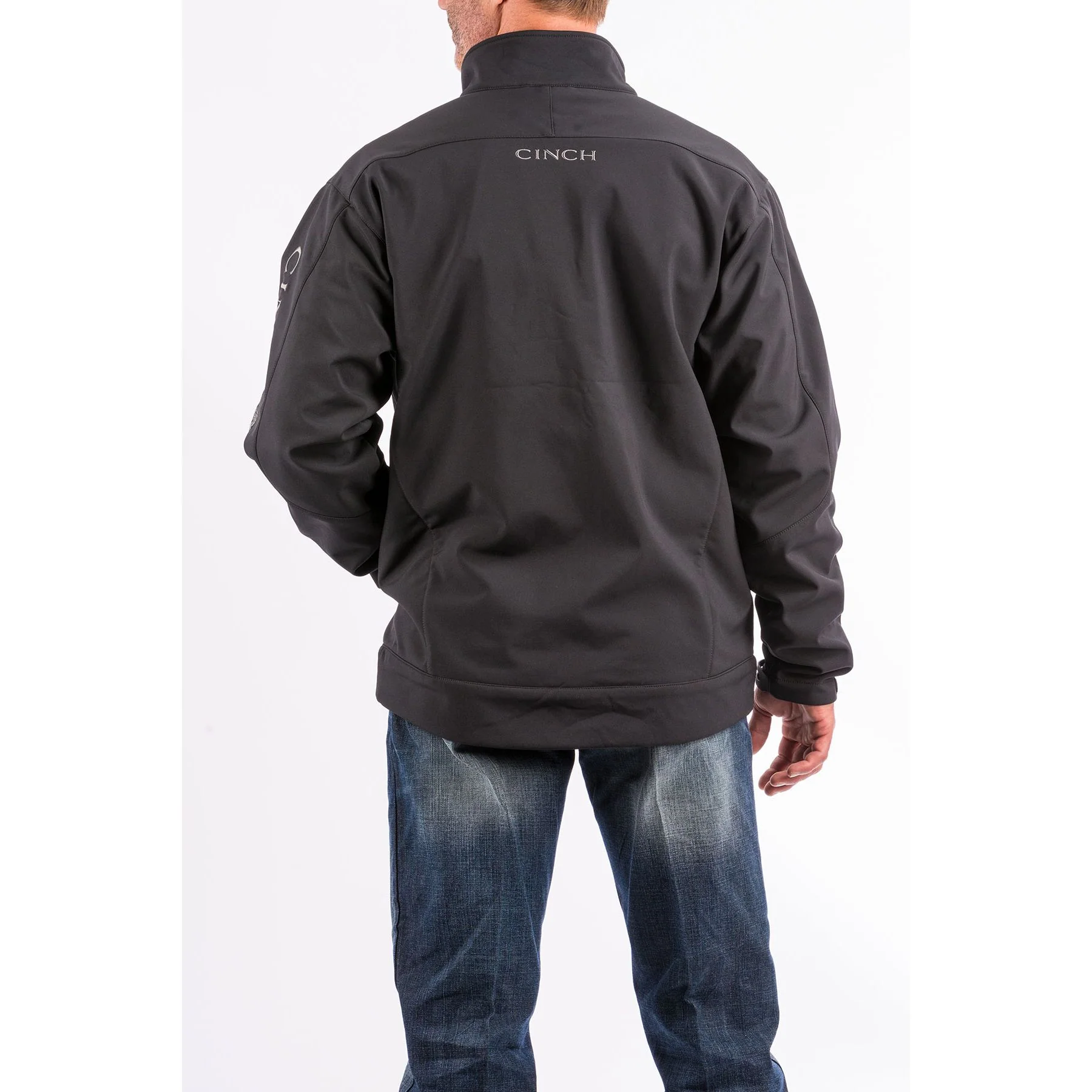 Men's Cinch Black Concealed Carry Bonded Jacket MWJ1043014 - Image 2