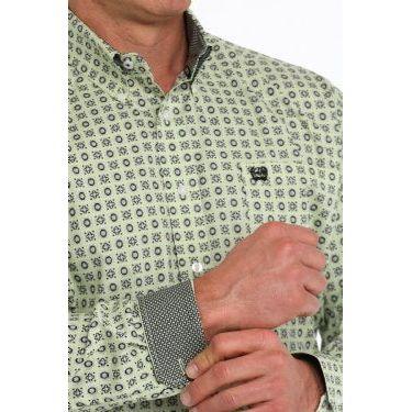 Men's Cinch Medallion Print Button-Down Western Shirt MTW1105862 - Image 3