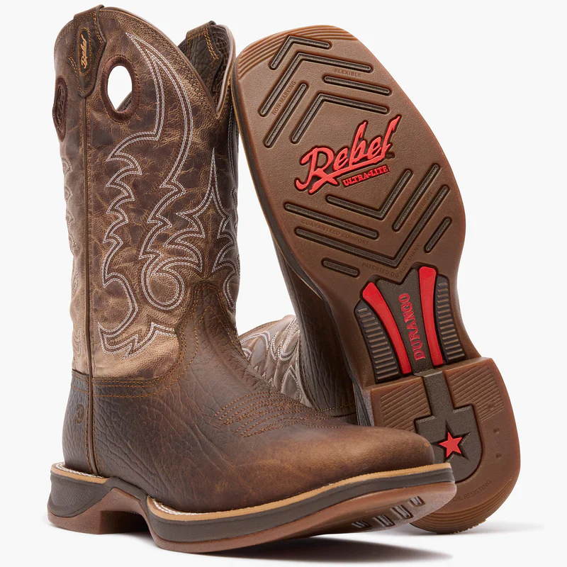 Durango Men's Rebel Ultra-Lite Square Toe Boots DDB0515 - Image 3