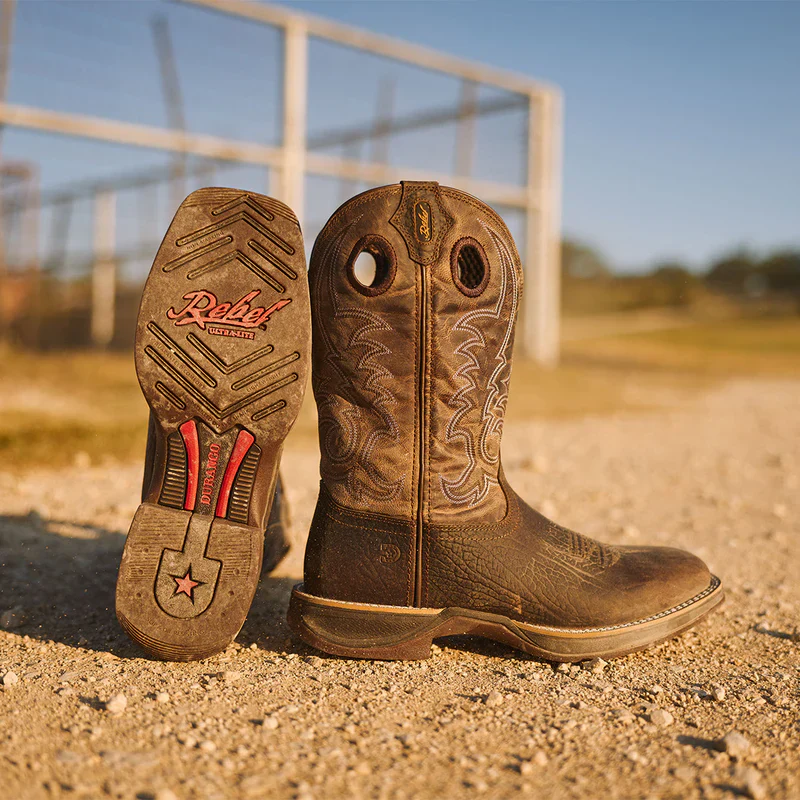 Durango Men's Rebel Ultra-Lite Square Toe Boots DDB0515 - Image 7