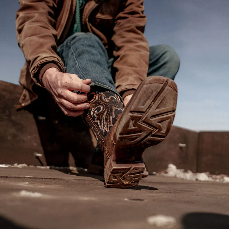 Men's Durango Rebel With Insulkul Sqaure Toe Boots DDB0499 - Image 7