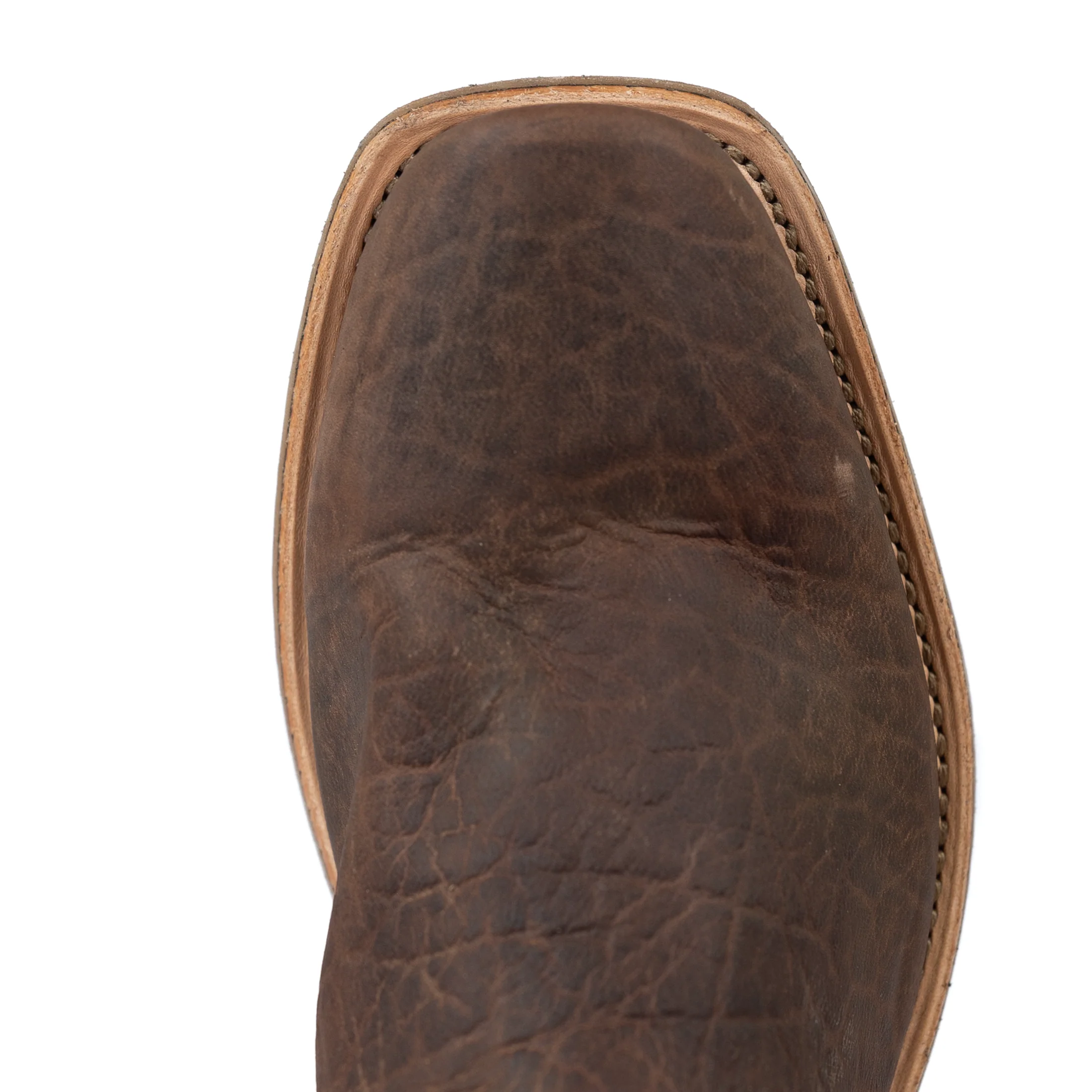 Men's Fenoglio Chocolate Brown Bison Cutter Toe Boots FB00102218CH - Image 5