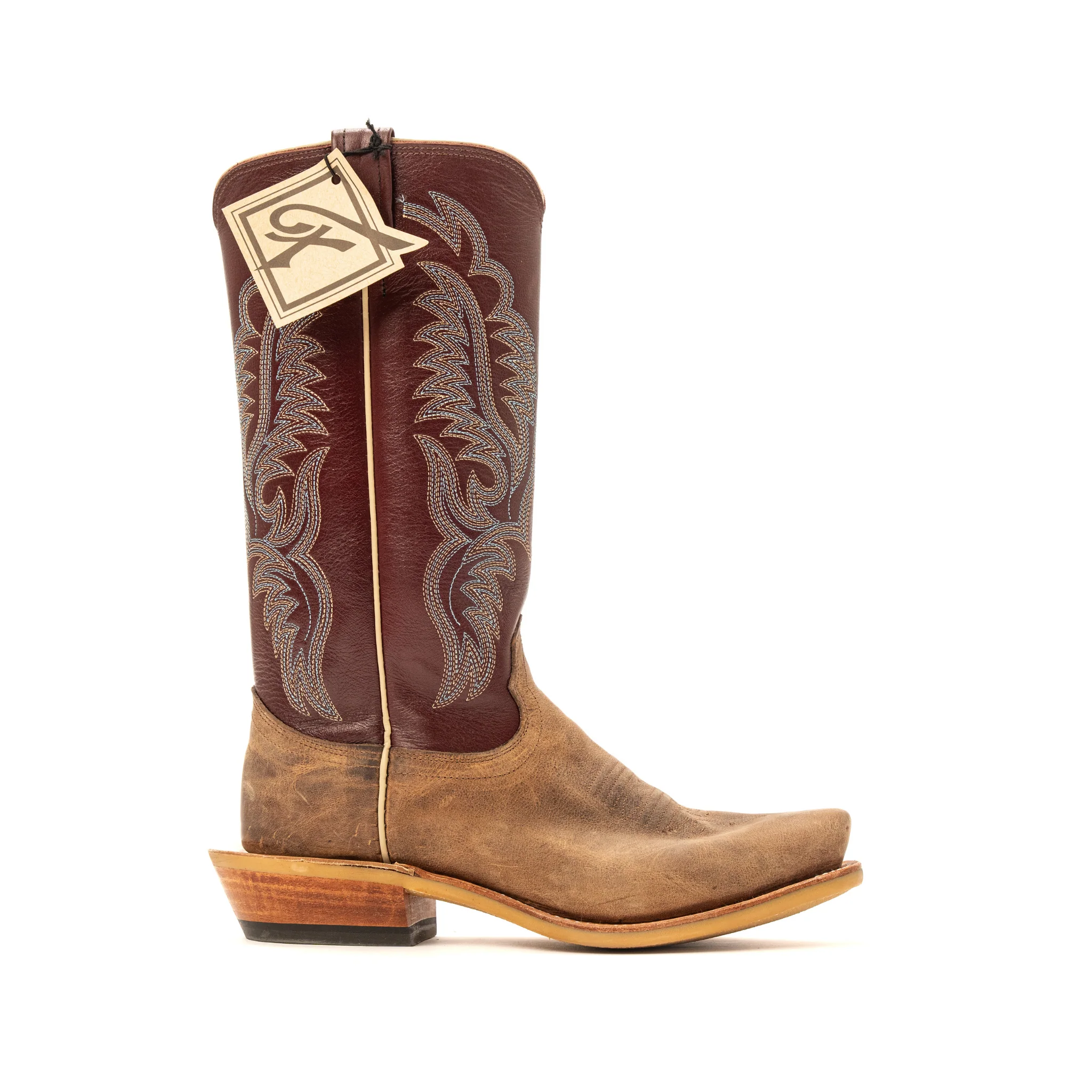 Men's Fenoglio Brown Mezkite Cutter Toe Boots FB00101116 - Image 3