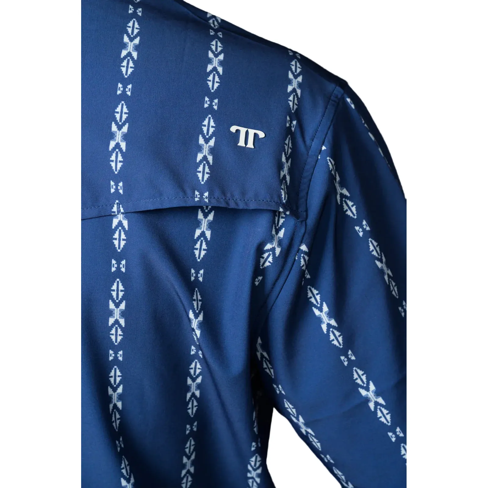 Men's Ferrell Blue Short Sleeve "The Maverick" Shirt FPS1026064 - Image 6