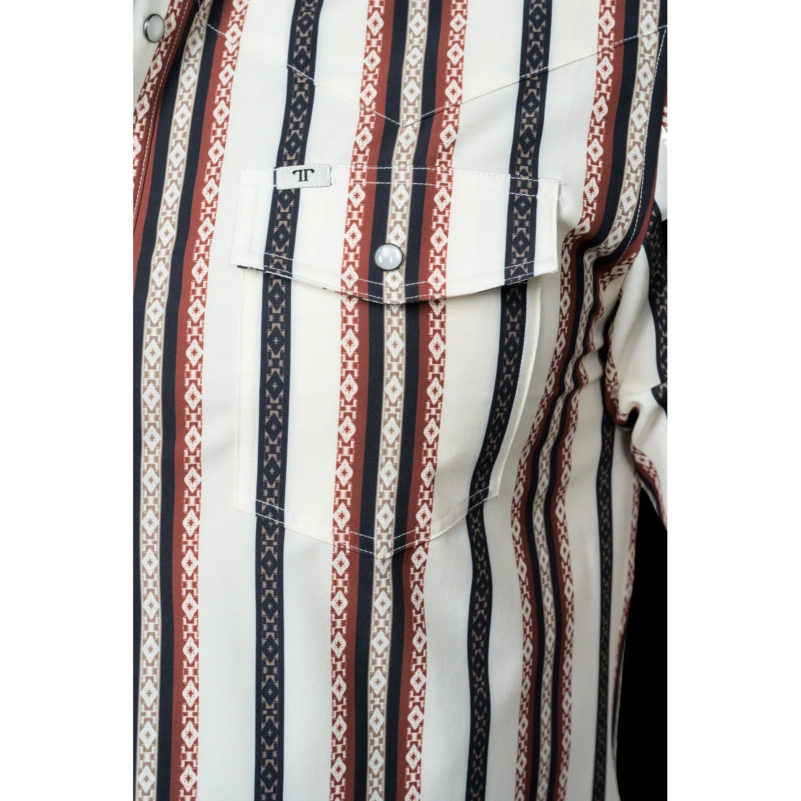 Men's Ferrell Long Sleeve "The Wayne" Snap Shirt FPL1026067 - Image 5