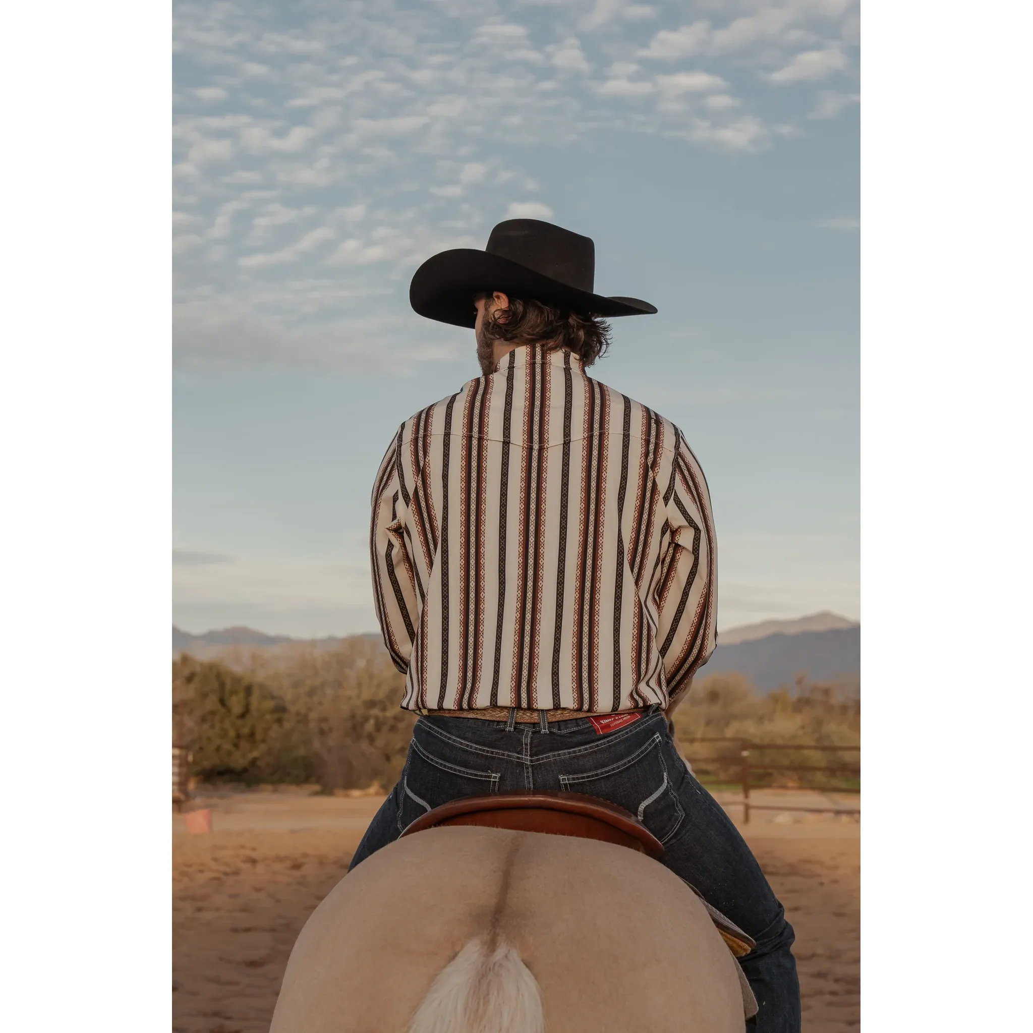 Men's Ferrell Long Sleeve "The Wayne" Snap Shirt FPL1026067 - Image 8