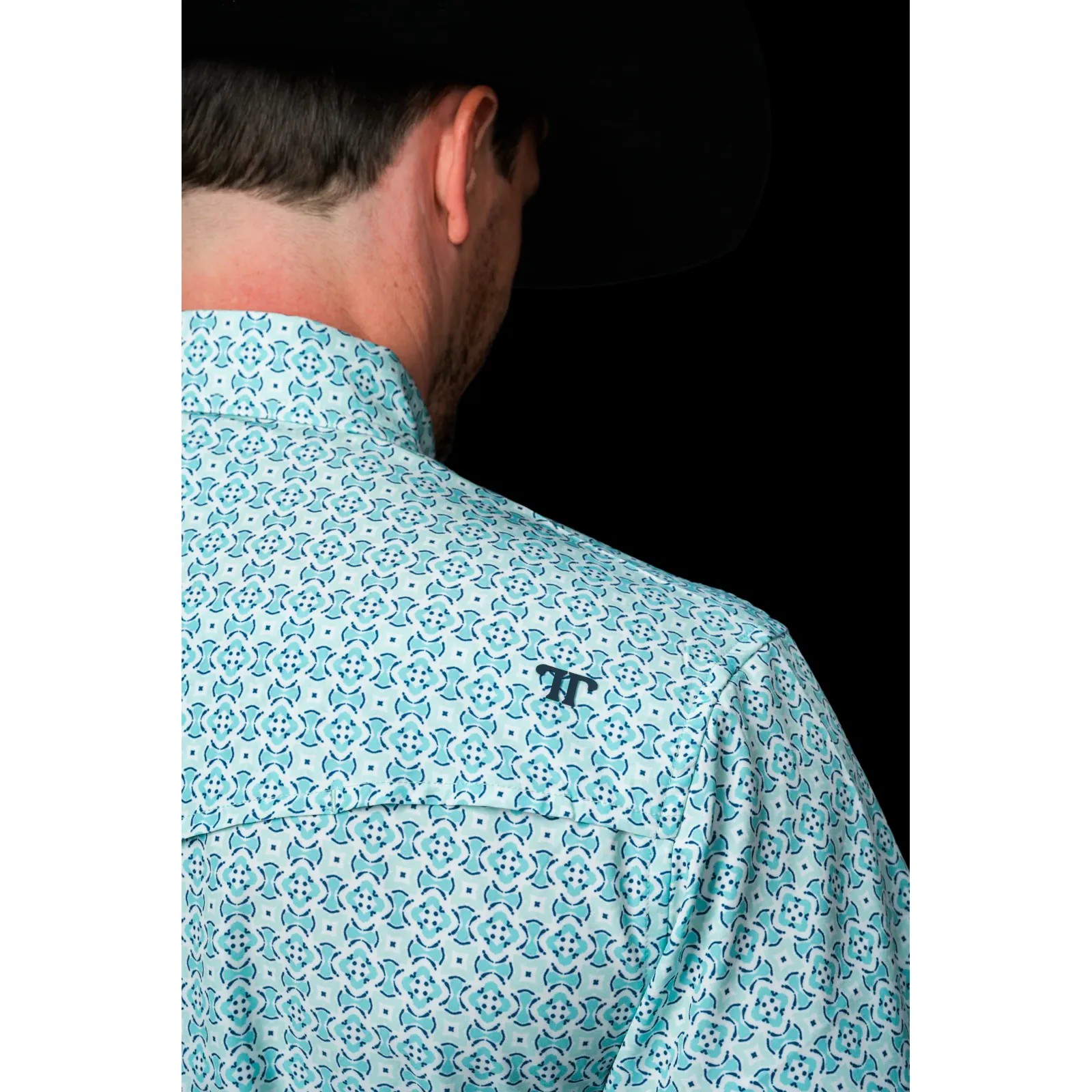 Men's Ferrell Short Sleeve The Pierce Pearl Snap Shirt FPS1026112 - Image 3
