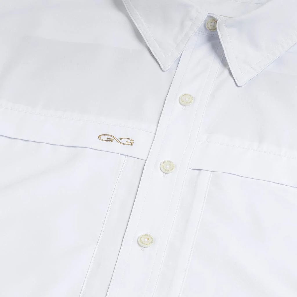 Men's GameGuard White Original Microfiber Shirt 1023WHT - Image 3