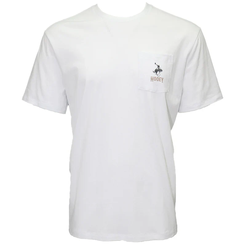 Men's Hooey Cheyenne T-Shirt HT1688WH - Image 2