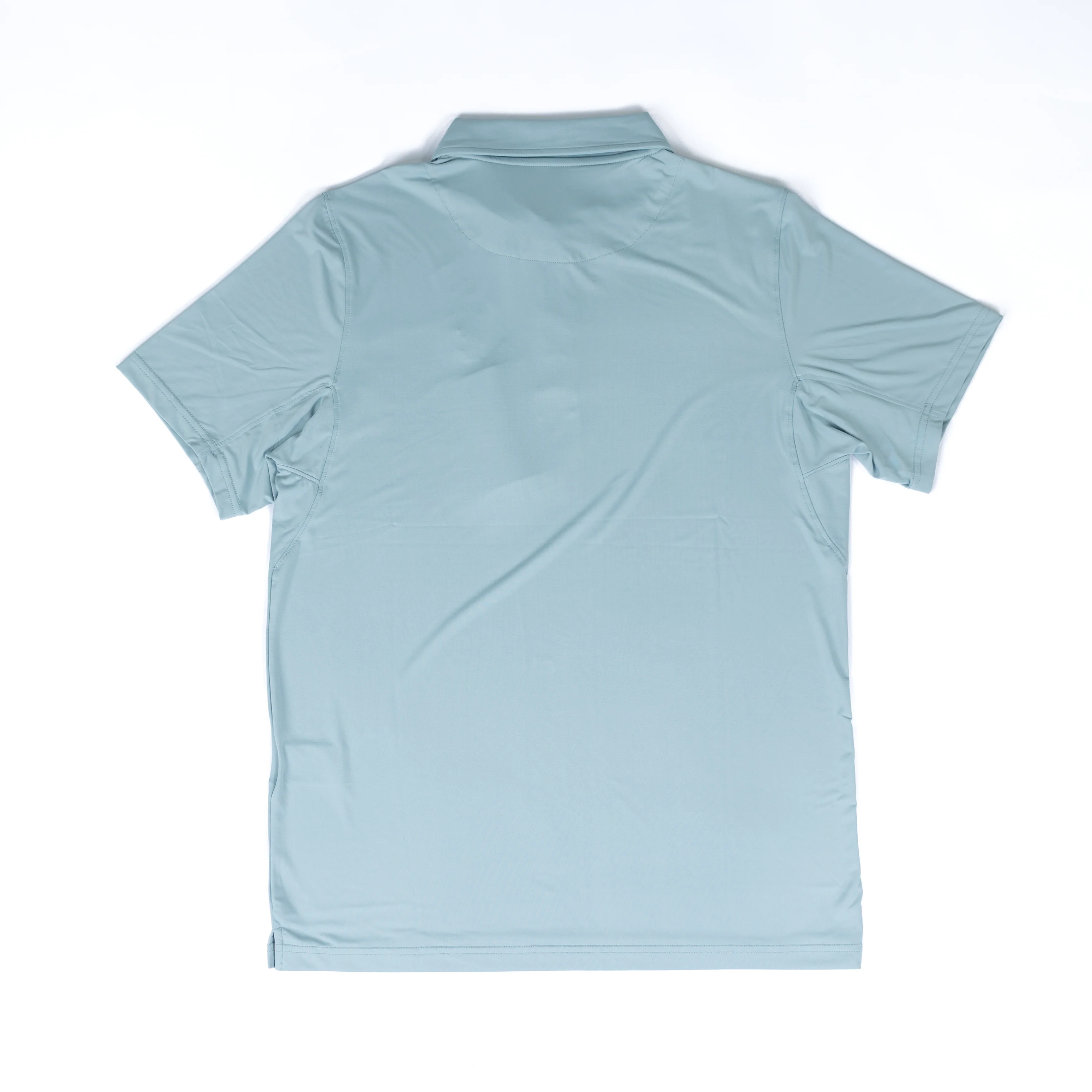 Men's Hooey Cloud Blue Weekender Short Sleeve Polo HP2601LTBL - Image 2