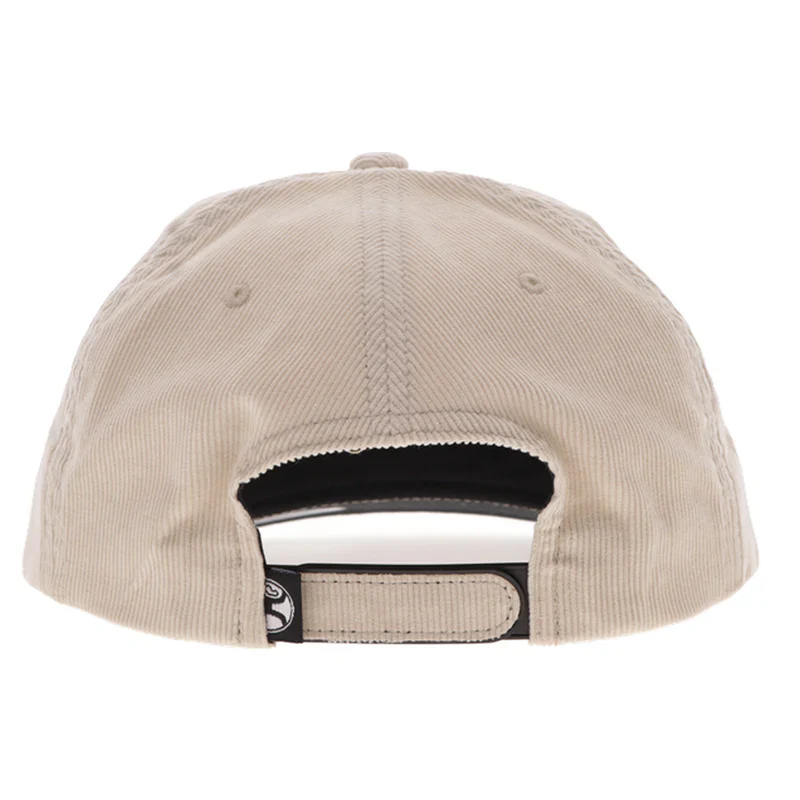 Men's Hooey Hat Cream Corduroy with Black Stitching 2560T-CR - Image 2