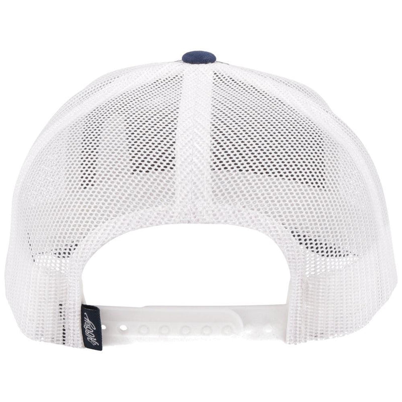 Men's Hooey "Hog" Navy and White Cap 3029T-NVWH - Image 5