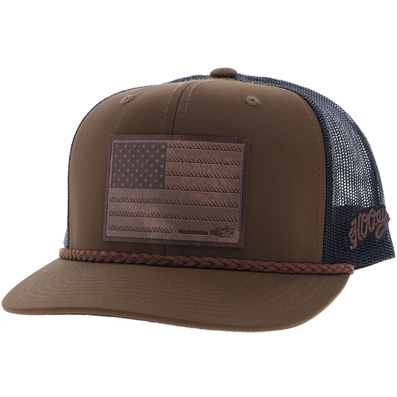 Men's Hooey Liberty Roper Cap 2510T-BRBK - Image 5