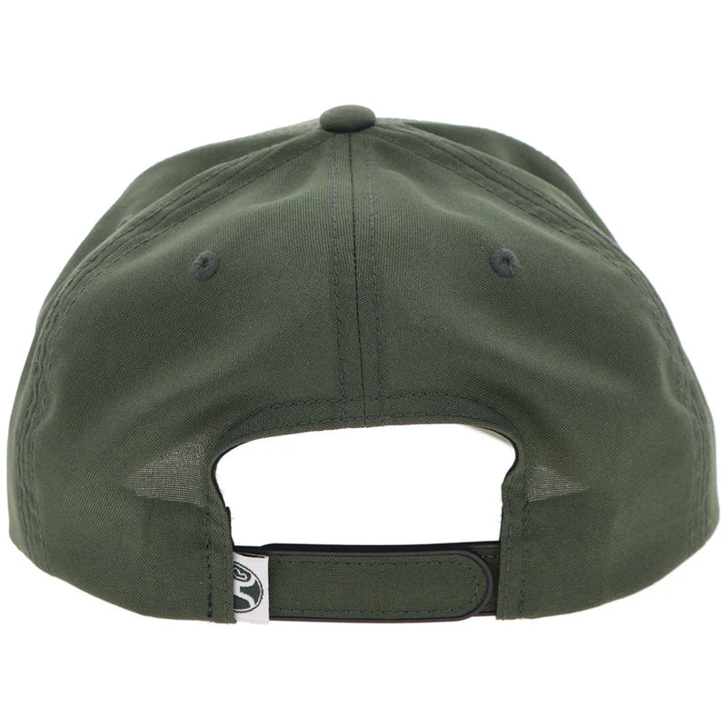 Men's Hooey "Mark Out" Cap Green with White Stitching 2601T-GR - Image 5