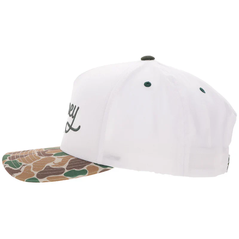 Men's Hooey "OG" Hat White/Camo 2560T-WHCA - Image 5