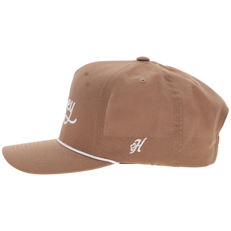 Men's Hooey "OG" Hooey Hat Light Brown with White 2560T-LTBR - Image 3
