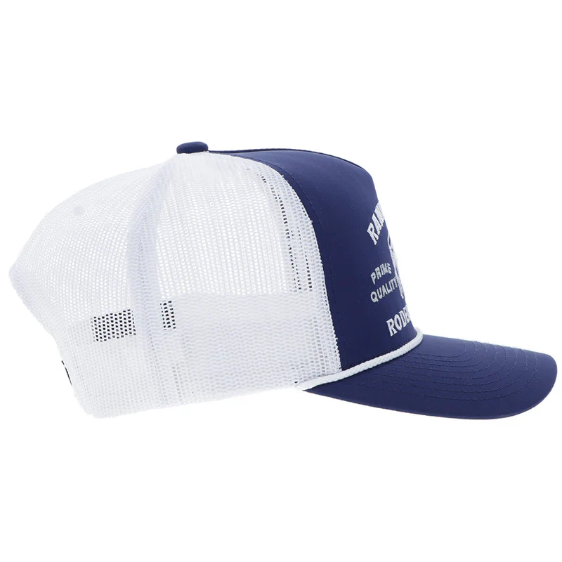 Men's Hooey "Rank Stock" Navy and White Hat 2562T-NVWH - Image 4