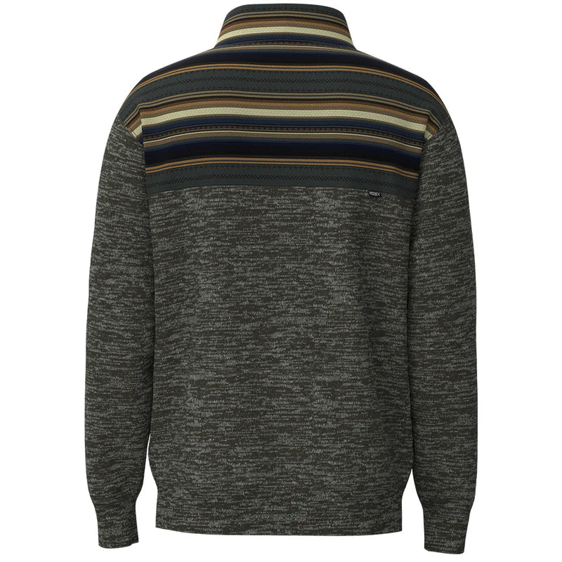Men's Hooey "Stevie" Pullover Brown w/Serape HH1348BRSP - Image 2
