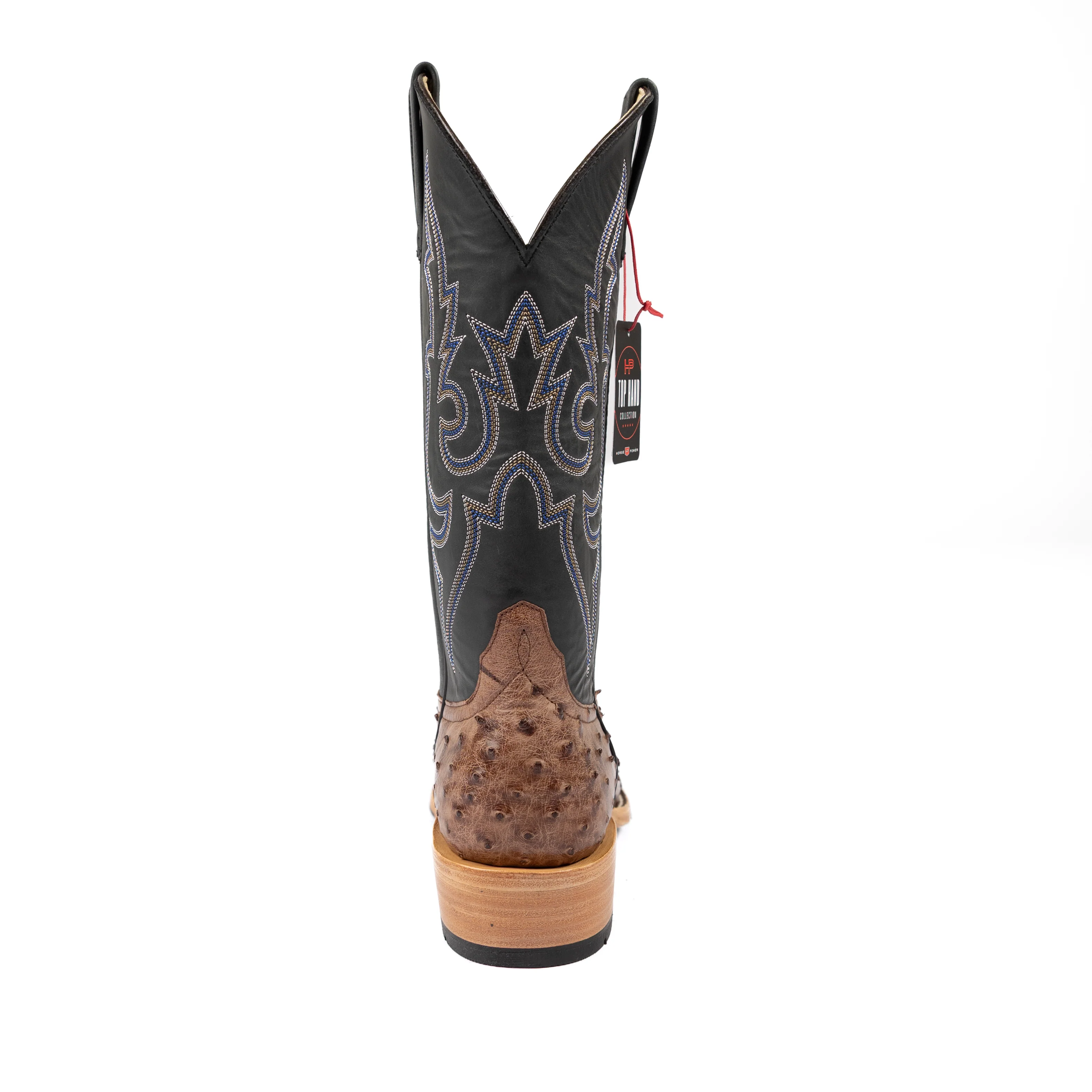 Men's Horse Power Top Hand Kango Full Quill Ostrich Cutter Toe Boots HP9505 - Image 4