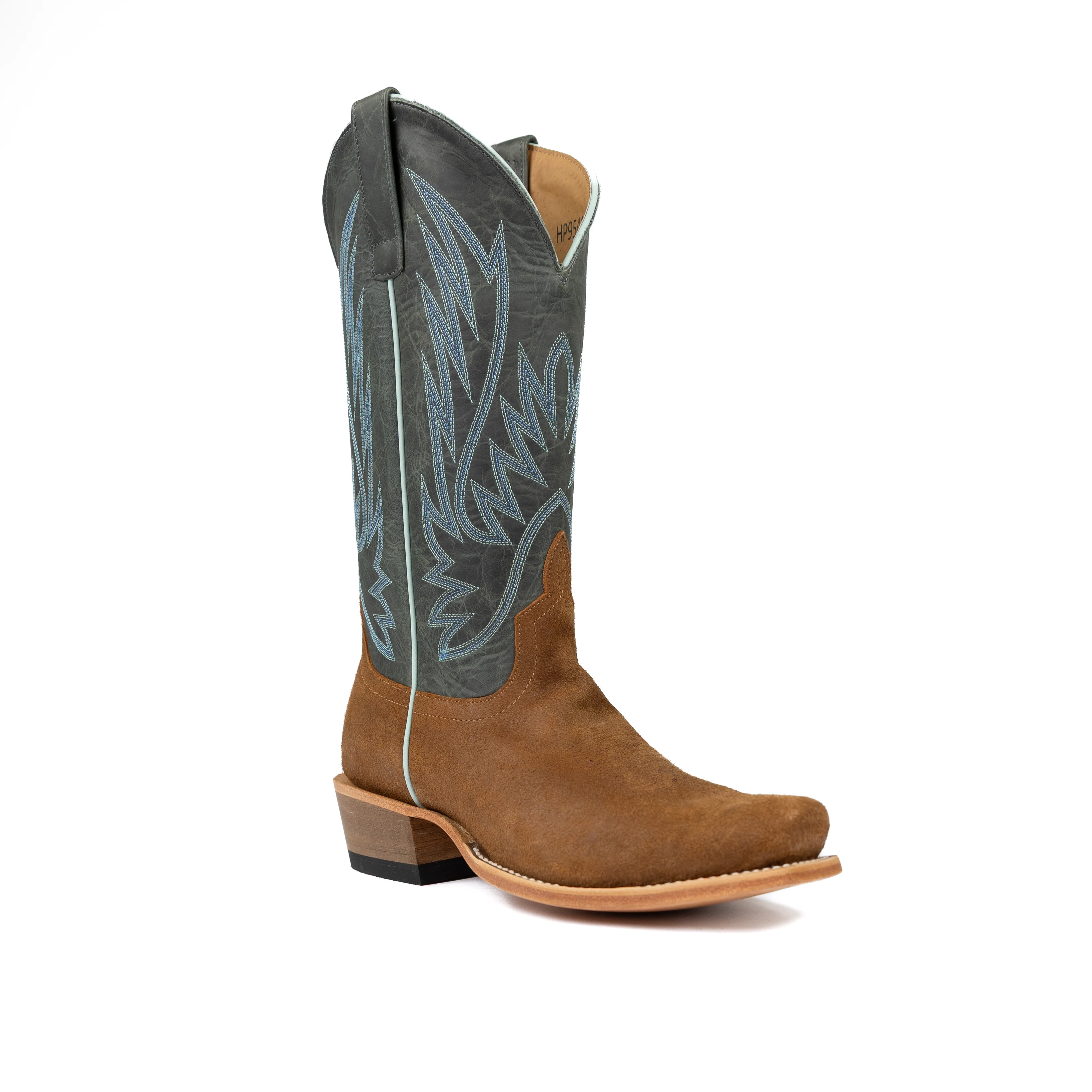 Men's Horse Power Tobacco Old Suede Cutter Toe Boots HP9541