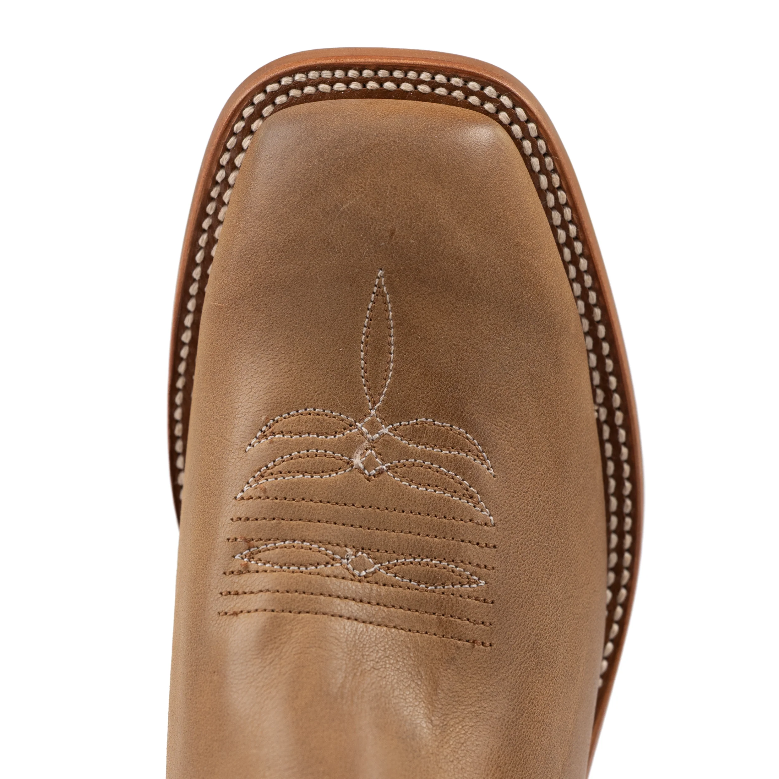 Men's Horse Power Pecan Barking Iron Square Toe Boots HP1836 - Image 5