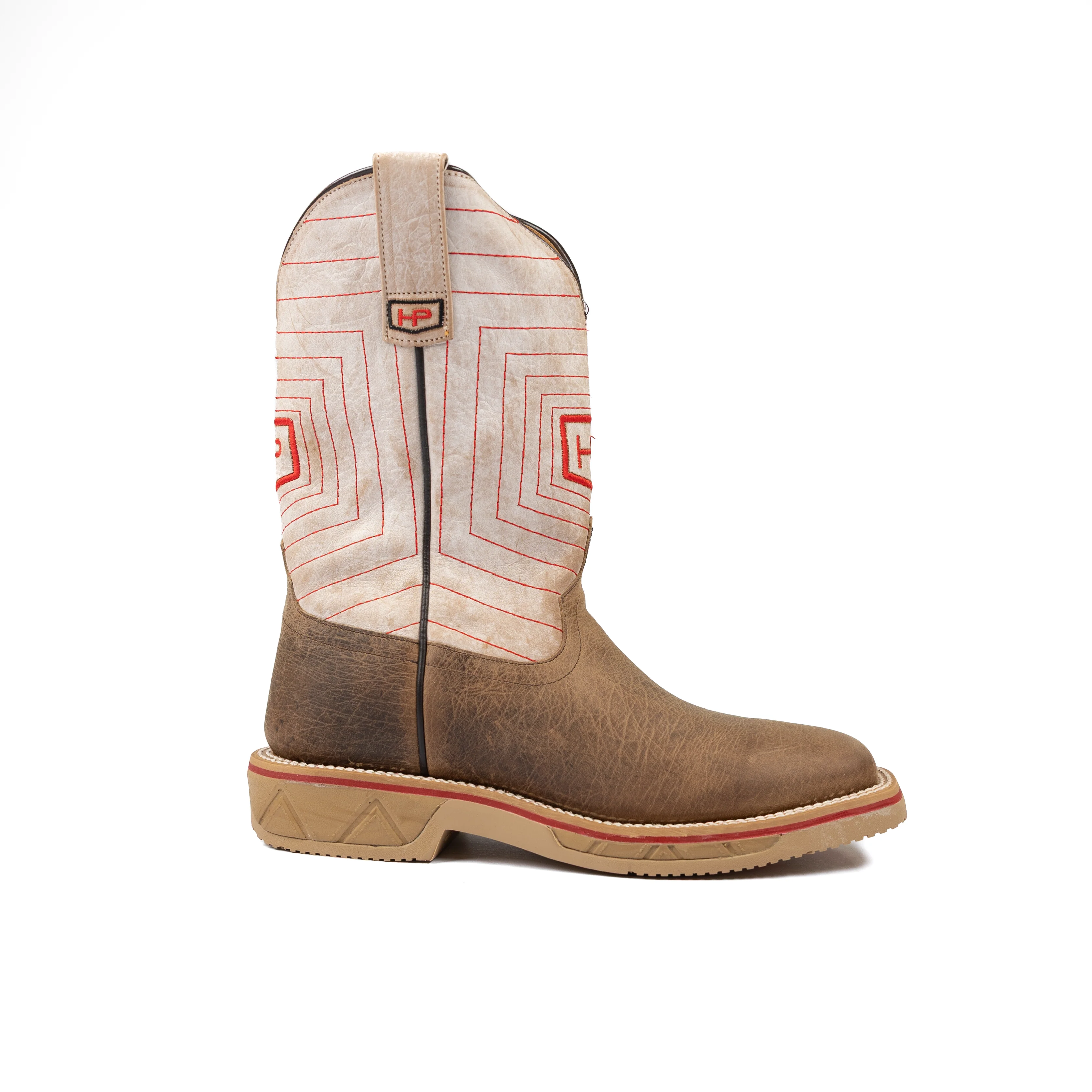 Men's Horse Power Work Earth Distressed Bison Boot HPW2517 - Image 3