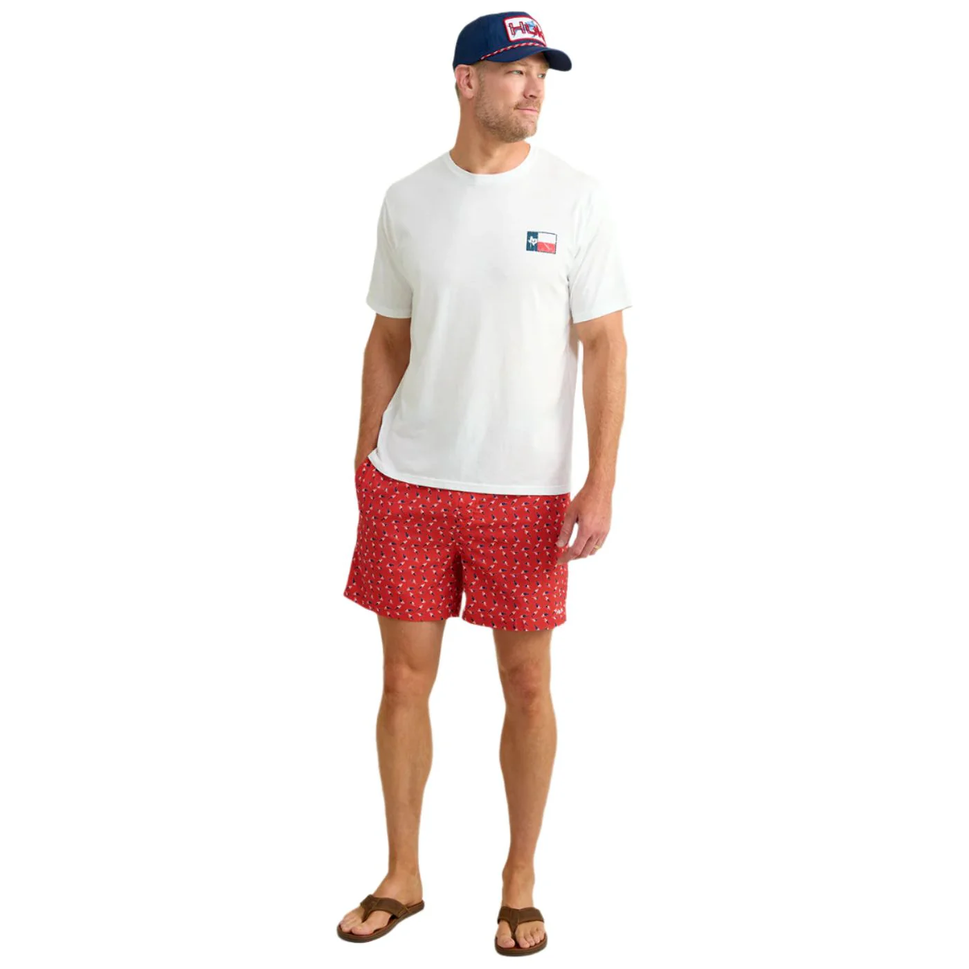 Men's Huk Big State Tee H1000546-100 - Image 3