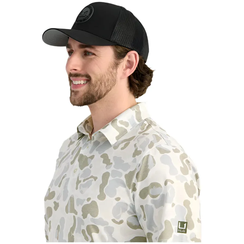 Men's Huk KC Print Pursuit Performance Polo H1200635-101 - Image 4