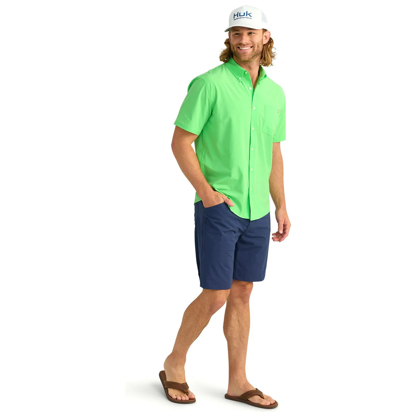 Men's Huk Kona Button-Down H1500154-321 - Image 5