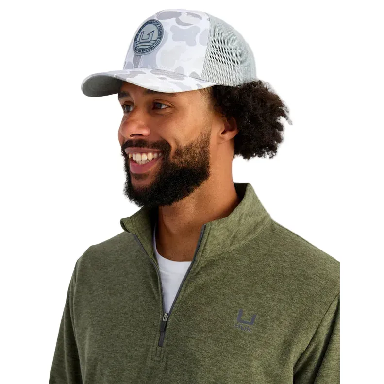 Men's Huk Leeward Lightweight Fleece 1/4 Zip H1300119-318 - Image 4