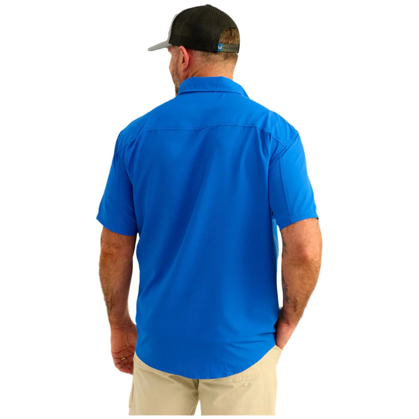 Men's Huk Tide Point Short Sleeve Button-Down H1500171-460 - Image 2