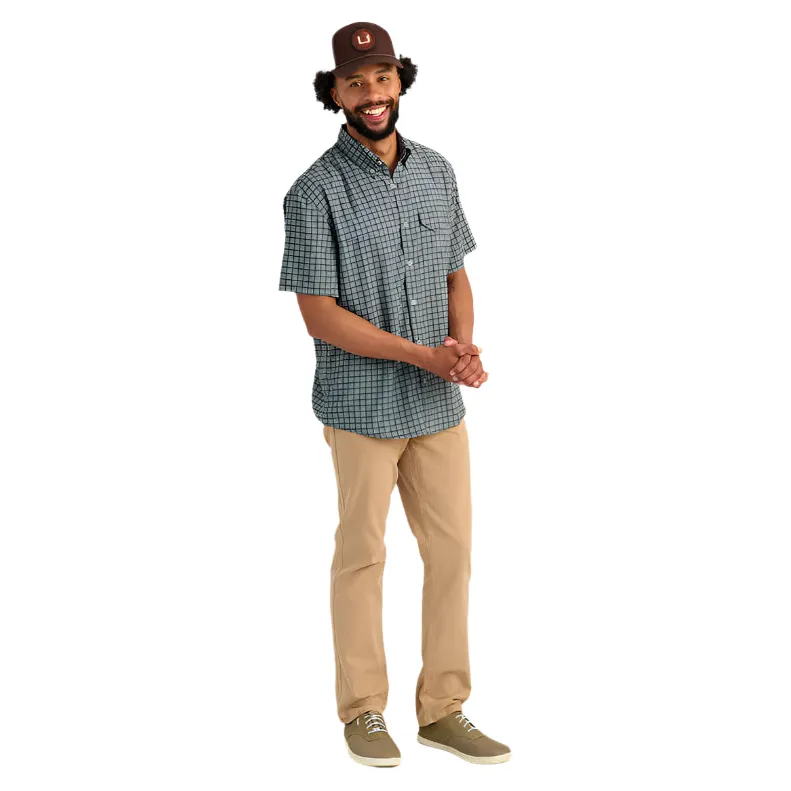 Men's Huk Tide Point Short Sleeve Button-Down H1500220-064 - Image 3