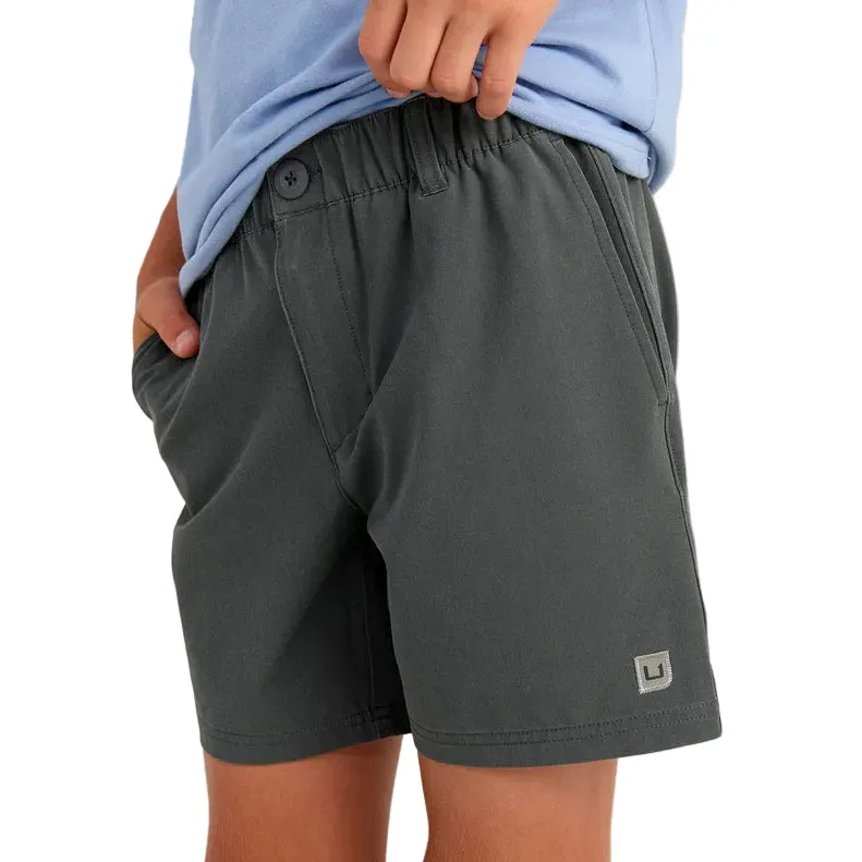 Boy's Huk Volcanic Ash Shoreside 6" Shorts H7200028-013