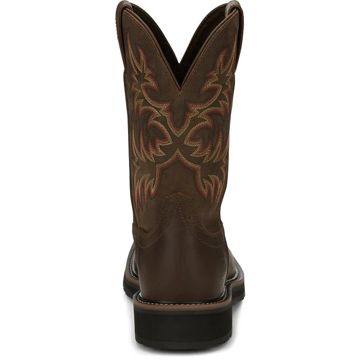 Men's Justin Driller 11" Work Boot SE4681 - Image 5