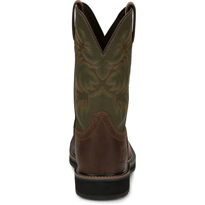 Men's Justin Driller 11" Work Boot SE4687 - Image 5