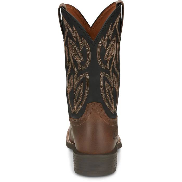 Justin Men's Rendon Brown Round Toe Boots SE7531 - Image 5