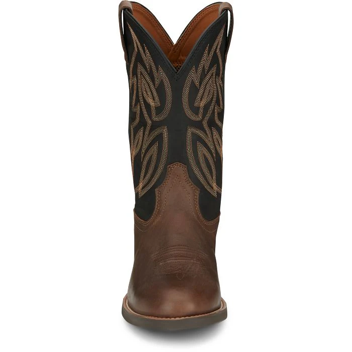 Justin Men's Rendon Brown Round Toe Boots SE7531 - Image 7